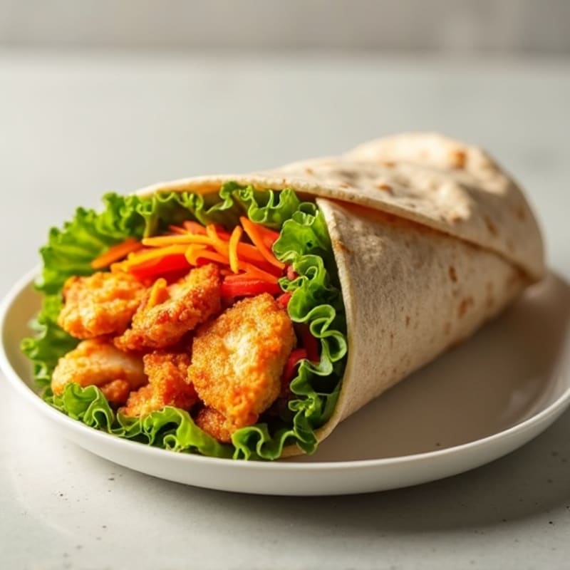 Crispy Buffalo Chicken Wrap