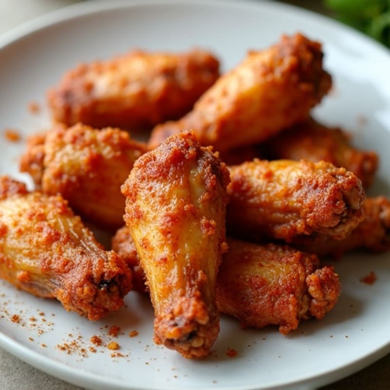 Crispy Baked Spicy Chicken Wings