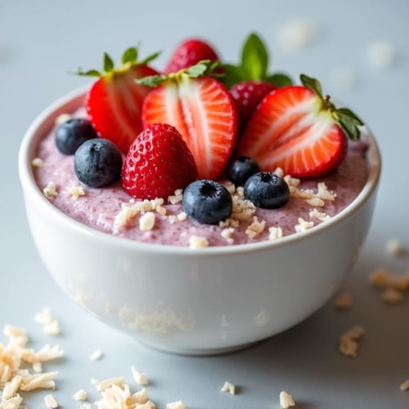 Creamy Coconut Chia Pudding Bowl