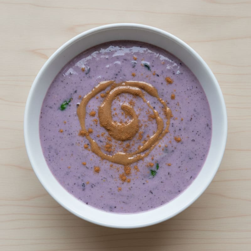 Blueberry Almond Breakfast Smoothie