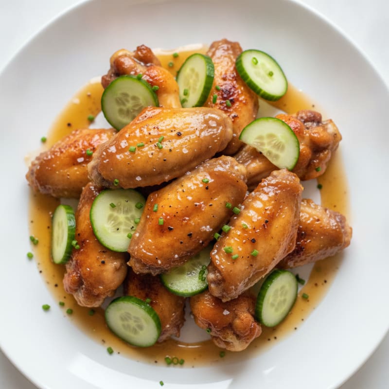 Honey-Glazed Chicken Wings