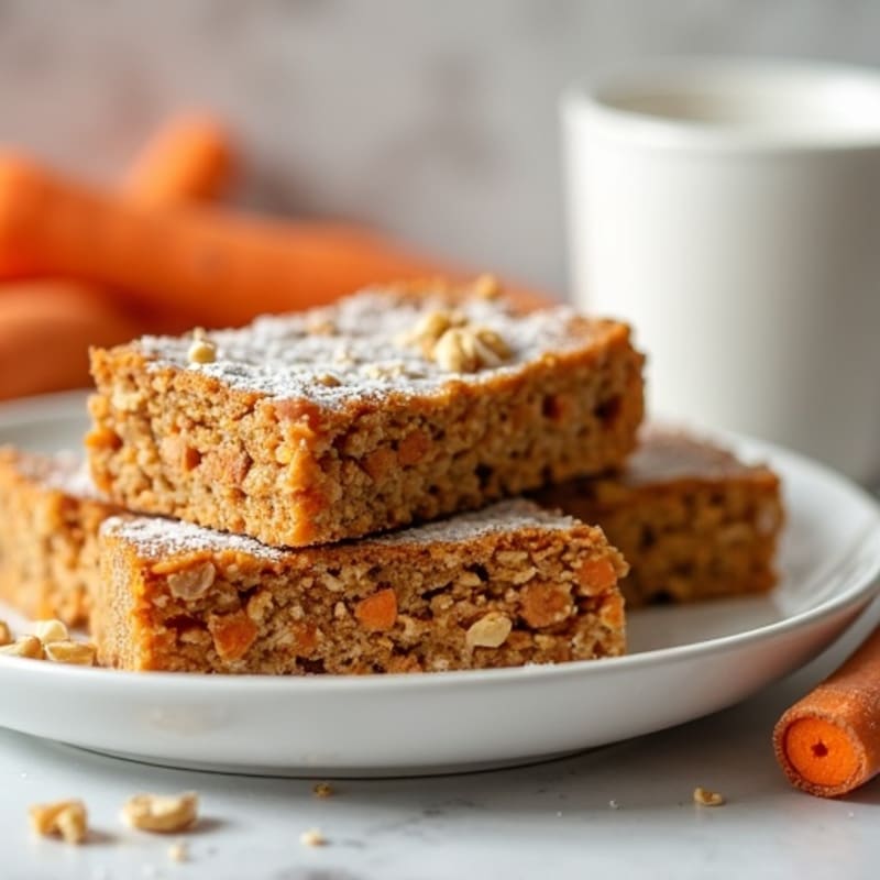 Protein-Packed Carrot Cake Breakfast Bars