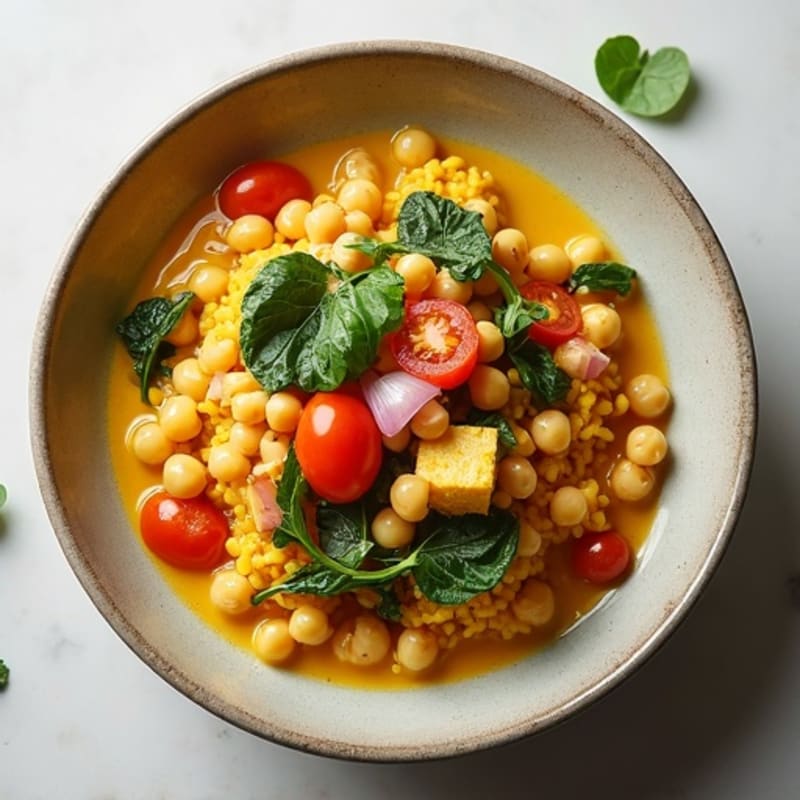 Creamy Chickpea Coconut Curry