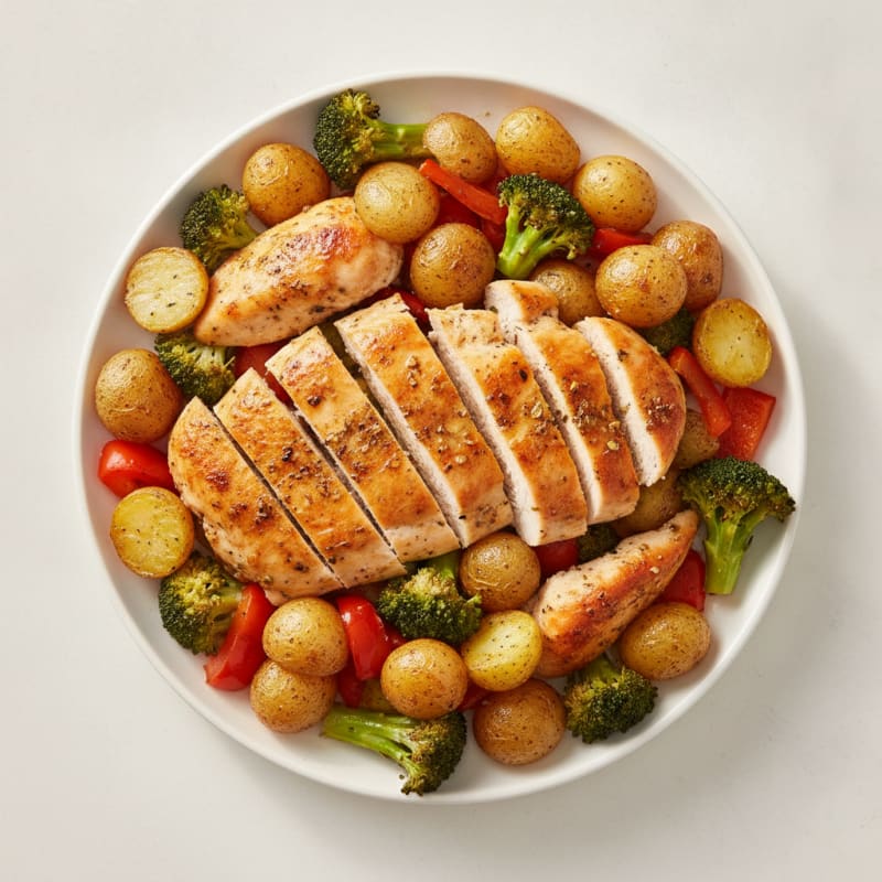 Sheet Pan Lemon Herb Chicken