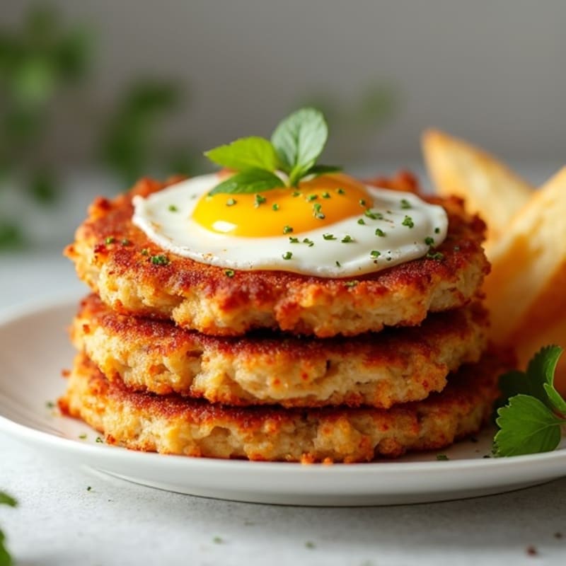 Crispy Bacon Jalapeño Chicken Patties