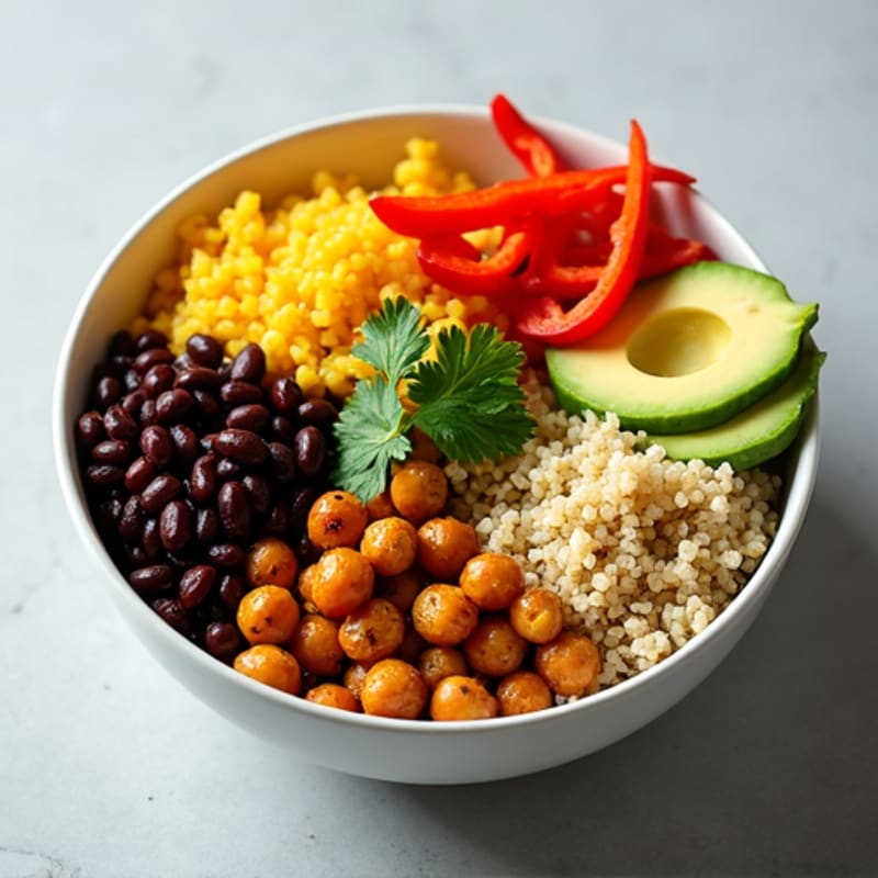 Citrus-Lime Black Bean Quinoa Bowl