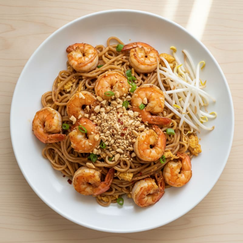Shrimp Pad Thai Noodles