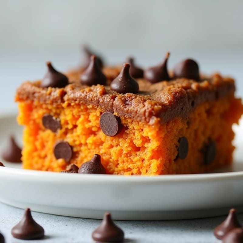 Sweet Potato Chocolate Chip Protein Bake