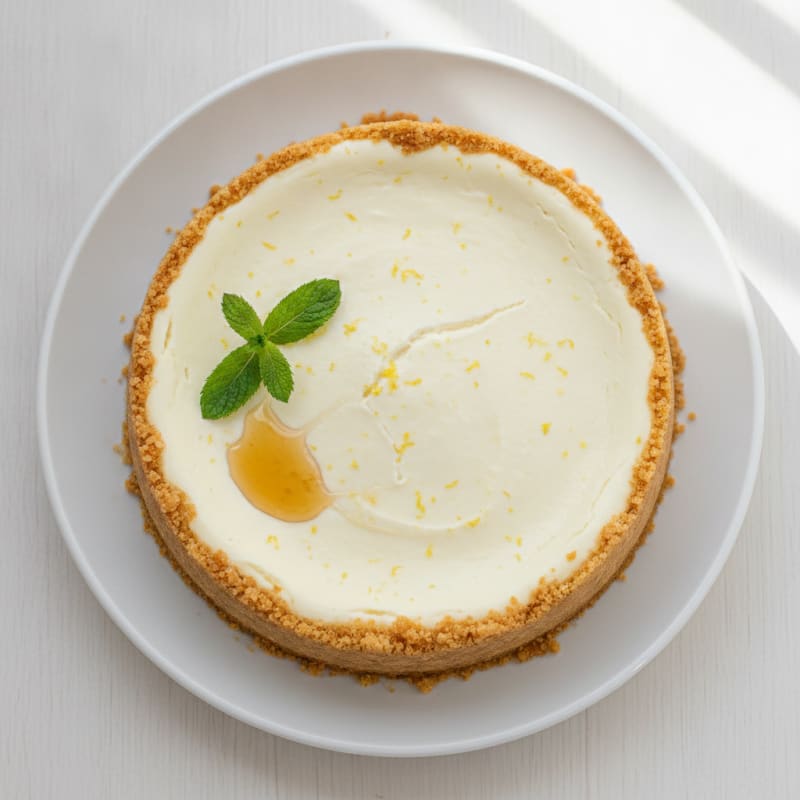 Creamy Greek Yogurt Protein Cheesecake