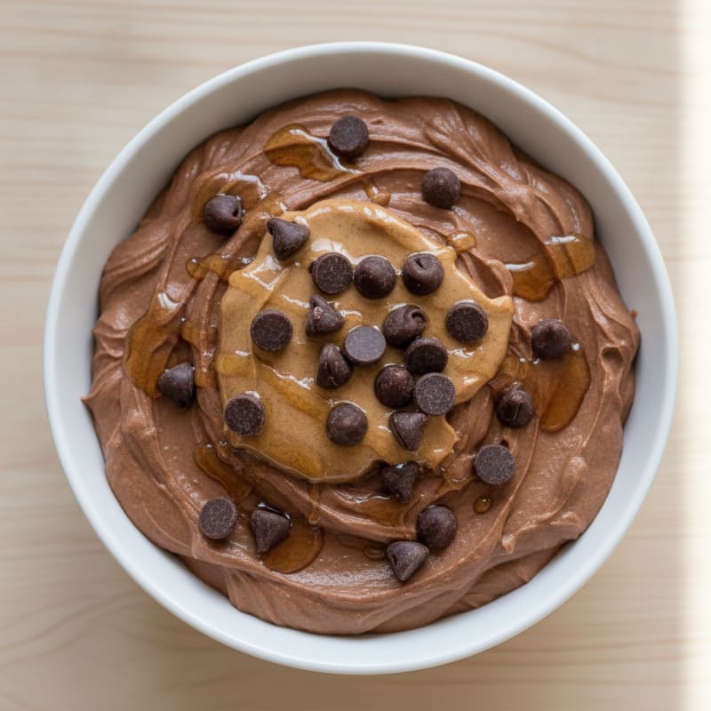 Greek Yogurt Chocolate Protein Pudding