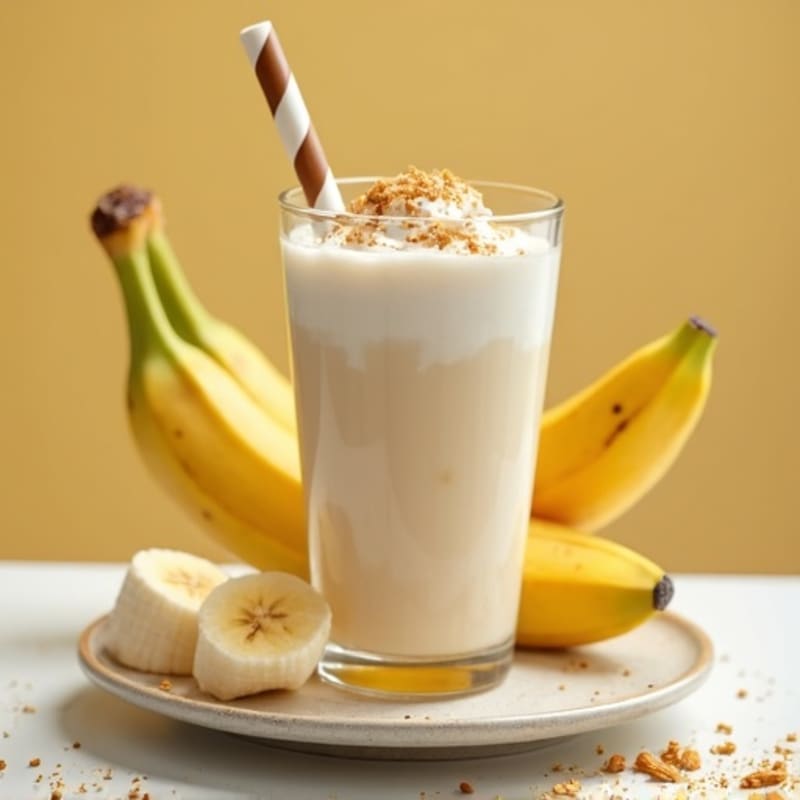 Protein-Packed Creamy Banana Shake