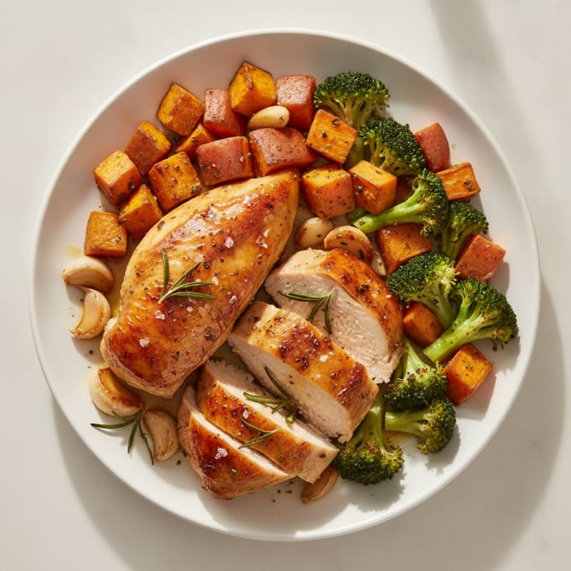 Garlic Herb Roasted Chicken