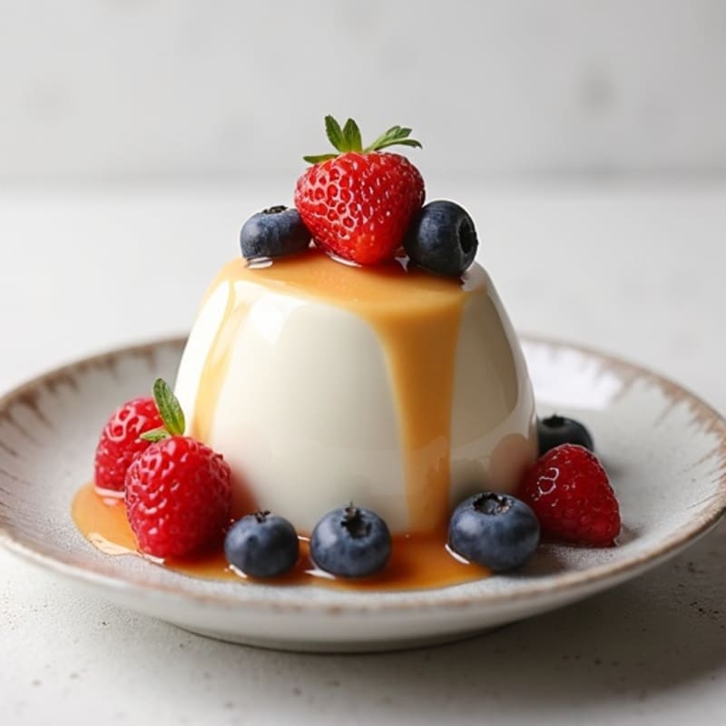 Silky Vanilla Greek Yogurt Protein Pudding