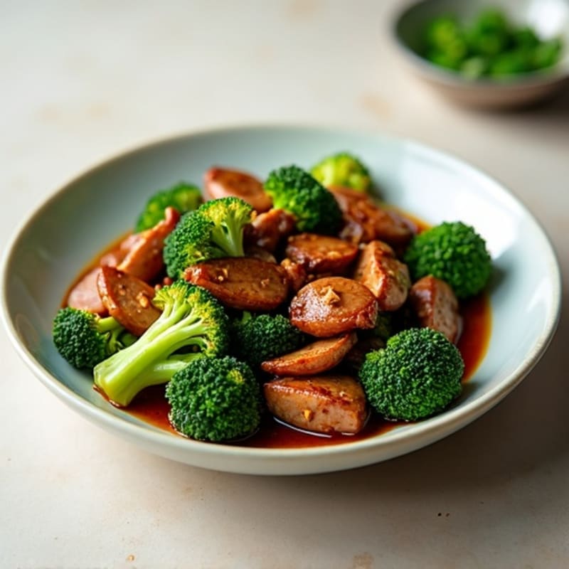 Ginger-Garlic Beef and Broccoli Stir-Fry