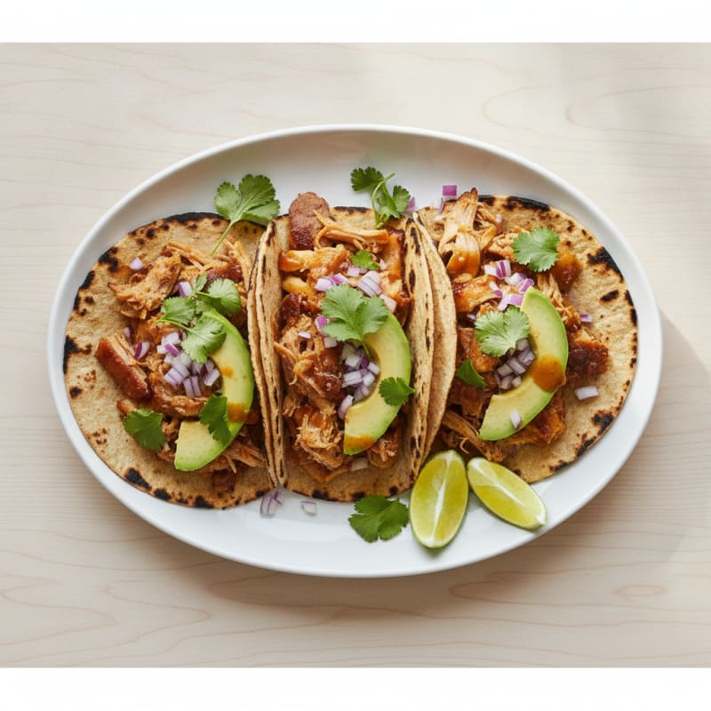 Slow-Cooked Pork Carnitas Tacos