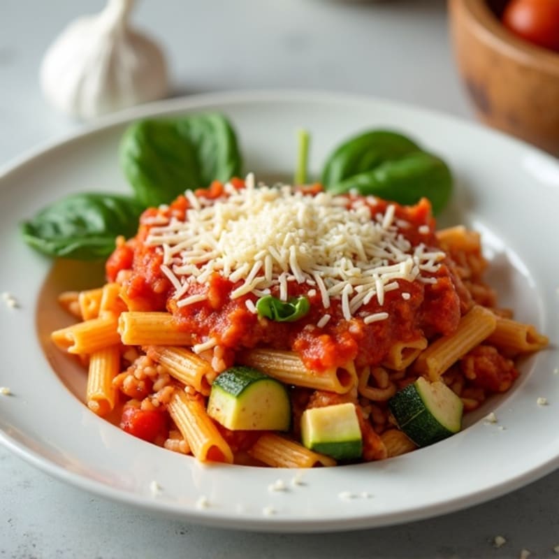 Protein-Packed Turkey and Veggie Baked Ziti
