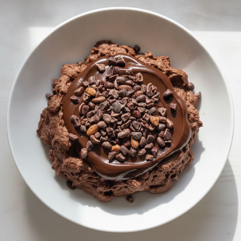High-Protein Chocolate Greek Yogurt with Whey