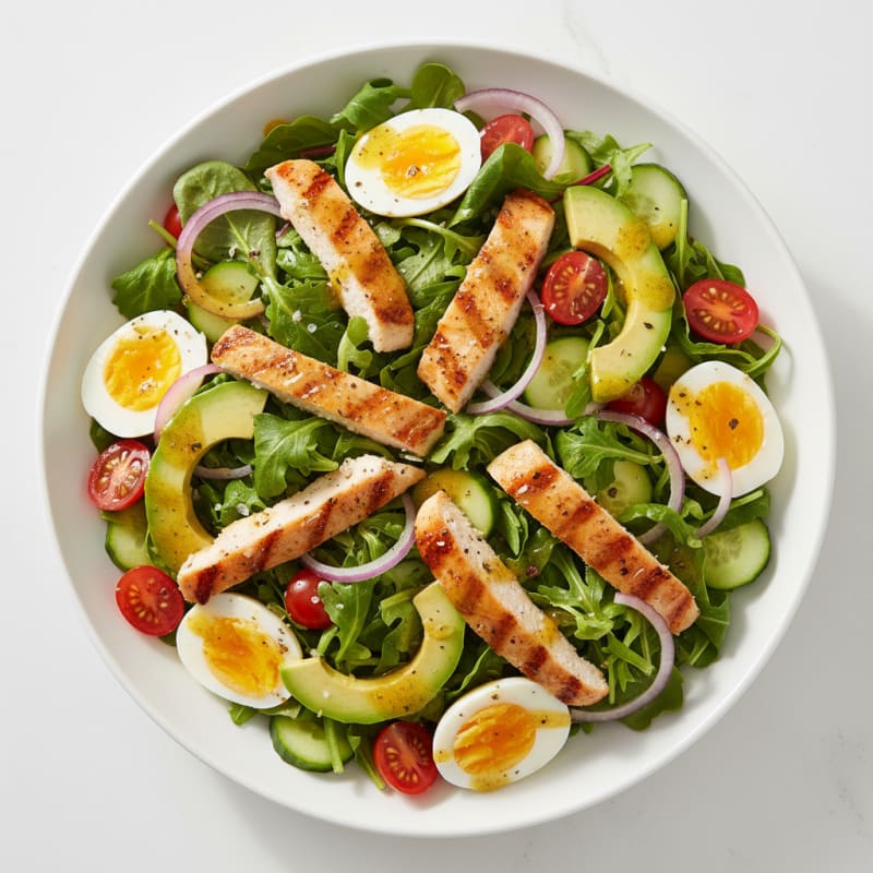 Vibrant Garden Green Salad