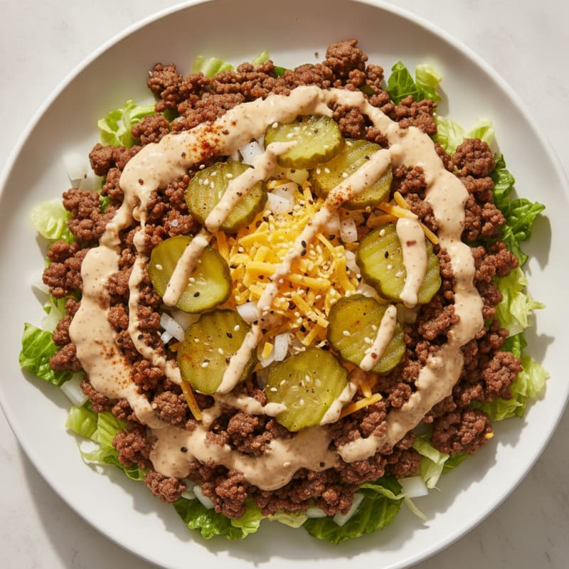 Big Mac Protein Bowl