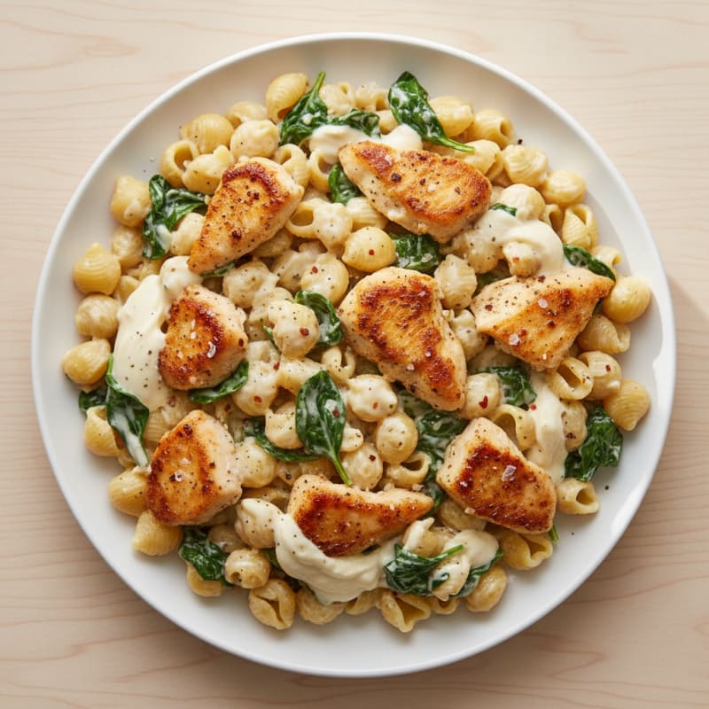 Creamy Garlic Parmesan Chicken Pasta