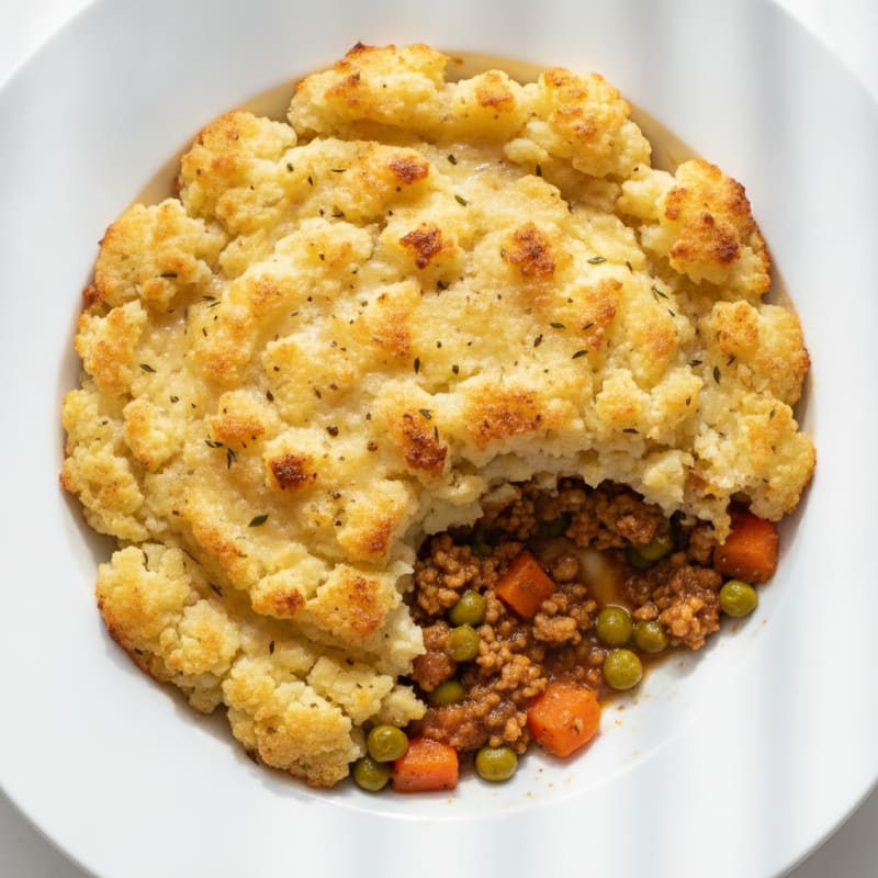 Hearty Soya Mince Shepherd's Pie