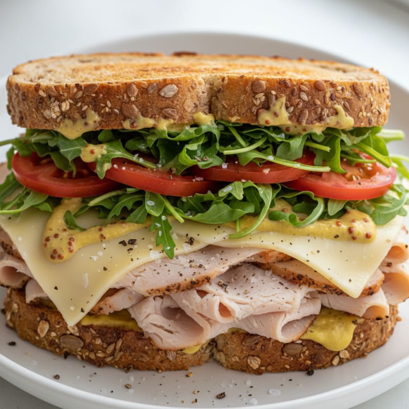Turkey Pepper Jack Sandwich