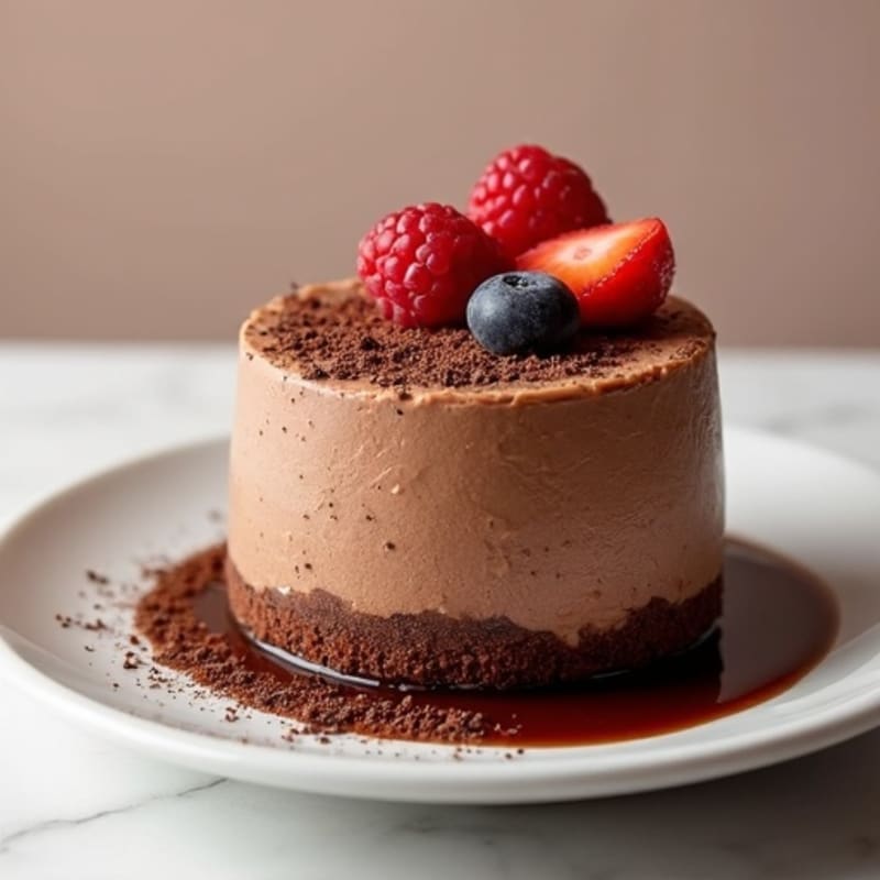 High-Protein Chocolate Cheesecake Mousse