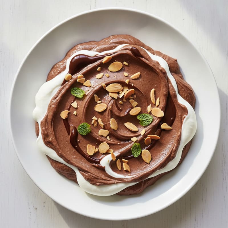 Greek Yogurt Chocolate Protein Pudding