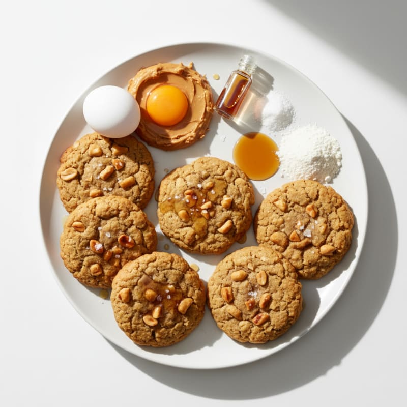 Peanut Butter Protein Cookies