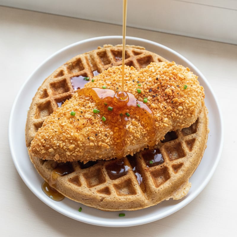 Golden Chicken & Waffles
