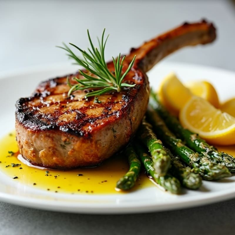 Grilled Herb Lamb Chops