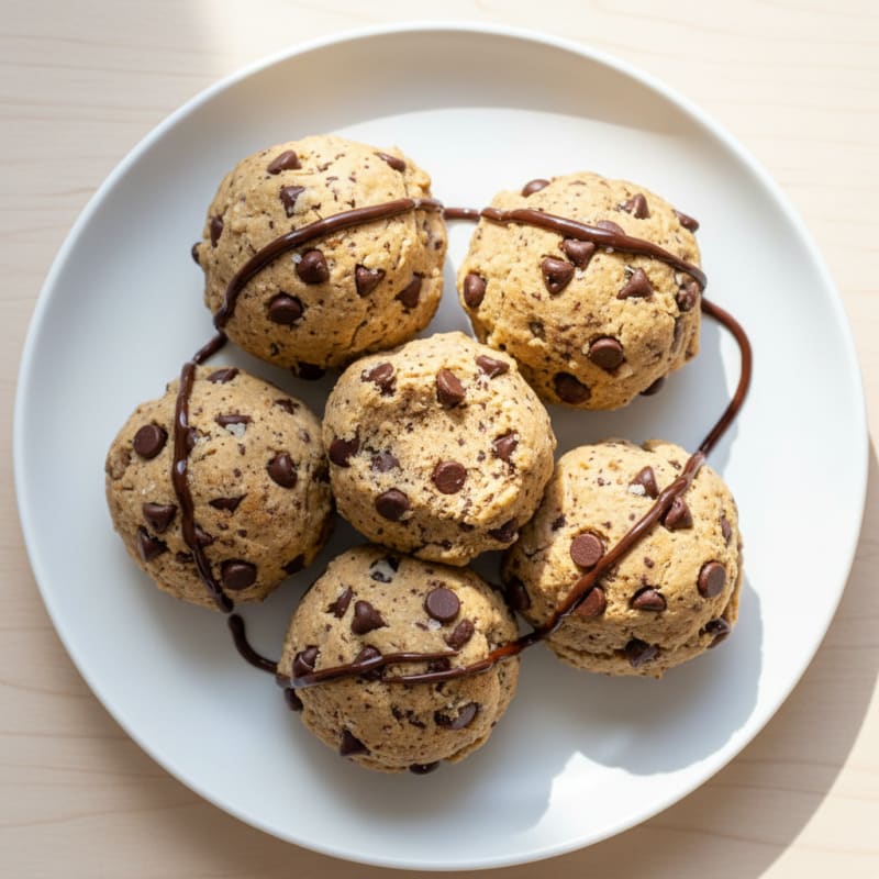 No-Bake Chocolate Chip Protein Bites