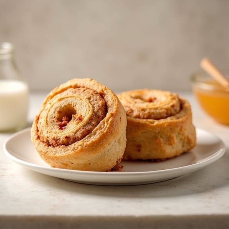 Protein-Packed Cinnamon Swirl Cottage Cheese Breakfast Rolls