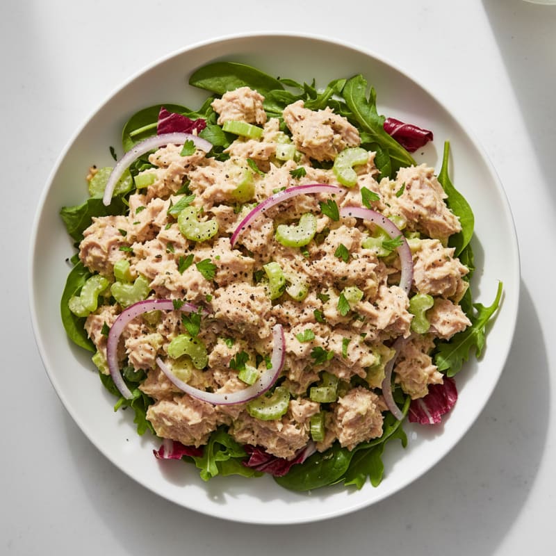Classic Tuna Salad with Celery
