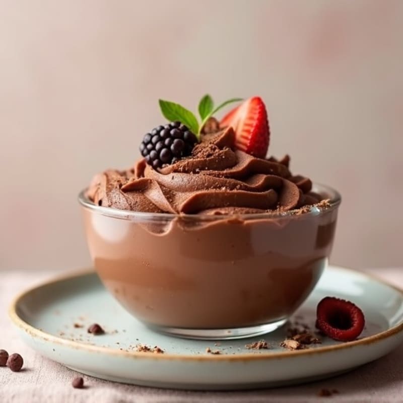 High-Protein Chocolate Ricotta Mousse