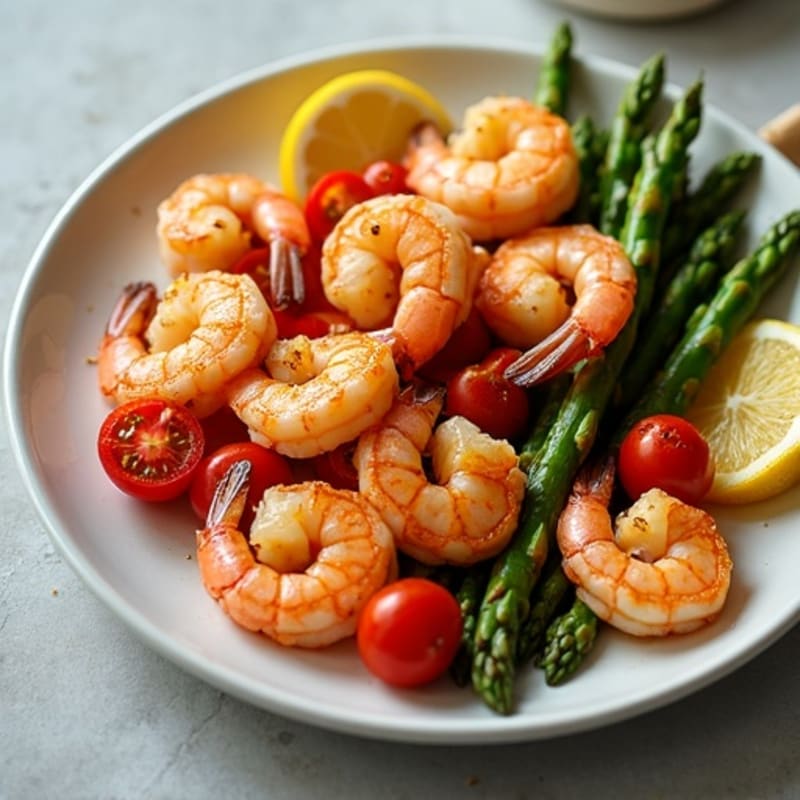 15-Minute Sheet Pan Lemon Garlic Shrimp