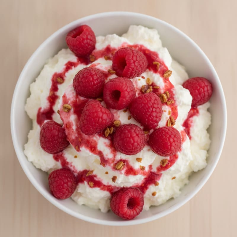 Silky Protein Yogurt with Mixed Berries