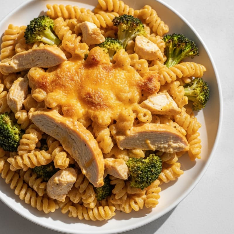 High-Protein Baked Macaroni and Cheese