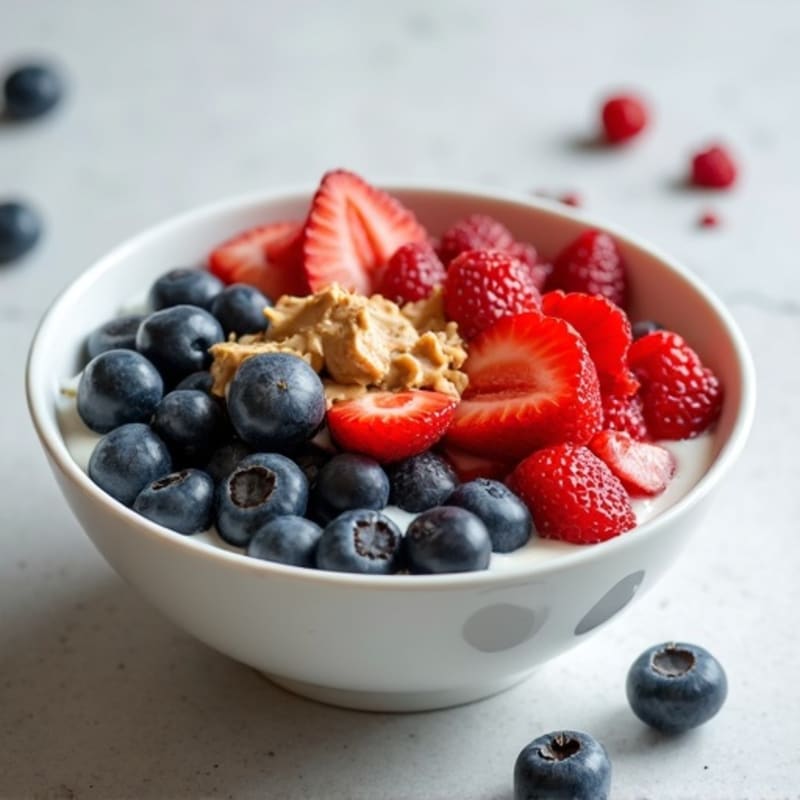 Protein-Packed Berry Greek Yogurt Bowl