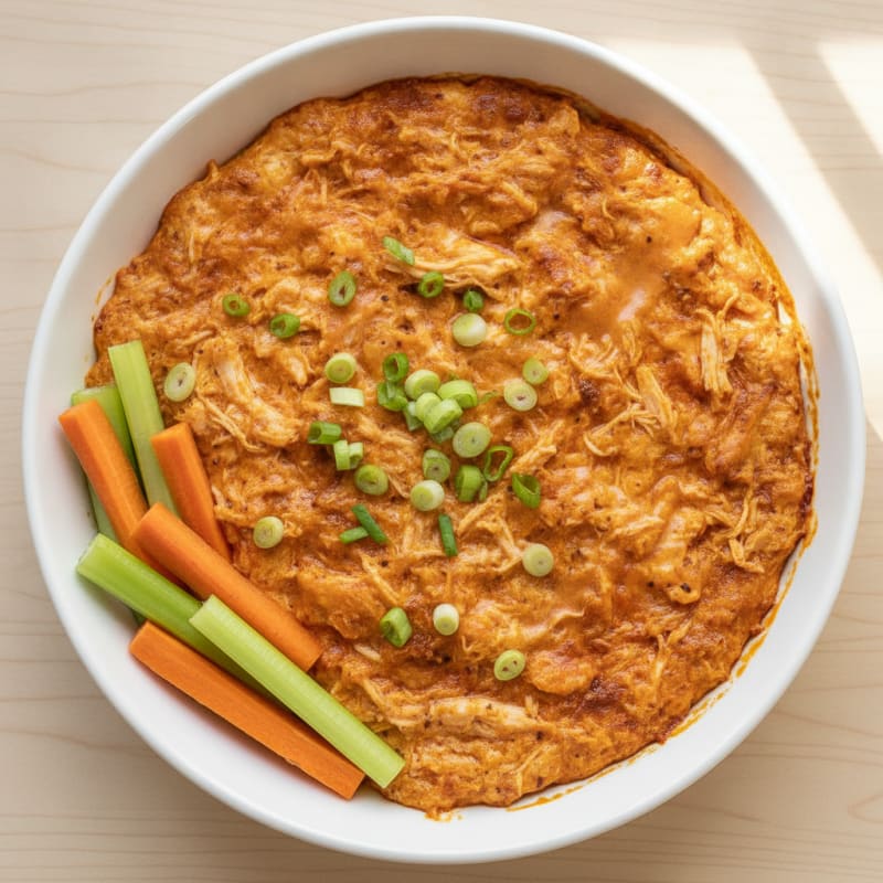 High-Protein Buffalo Chicken Dip Bowl