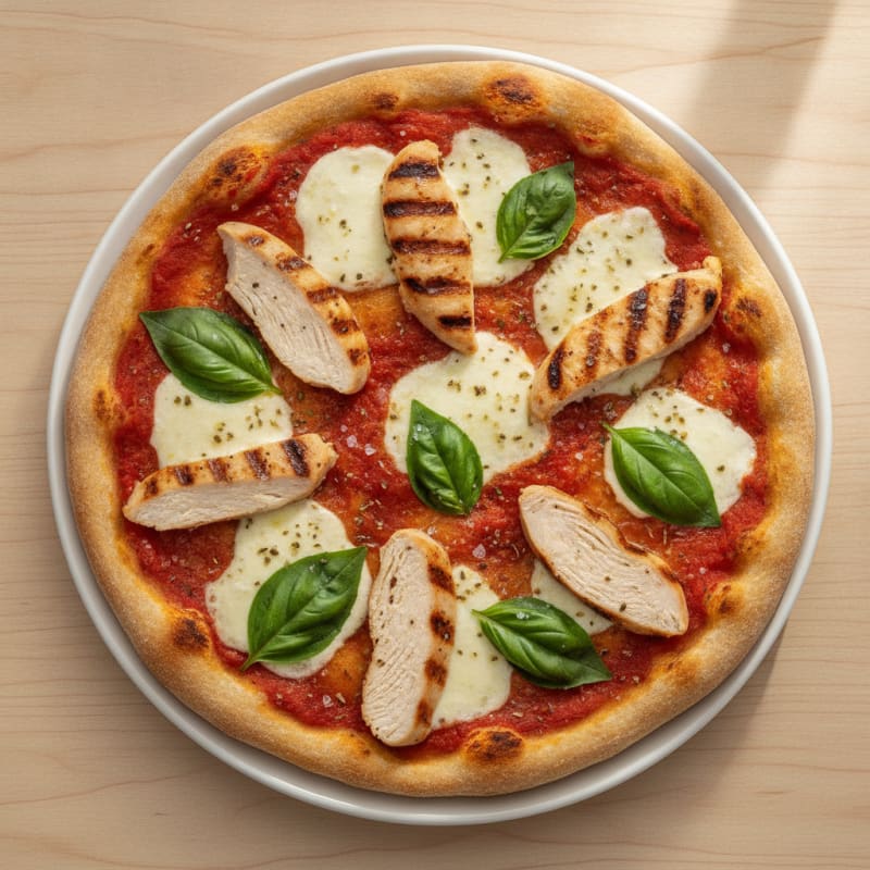 Classic Margherita Pizza with Fresh Basil