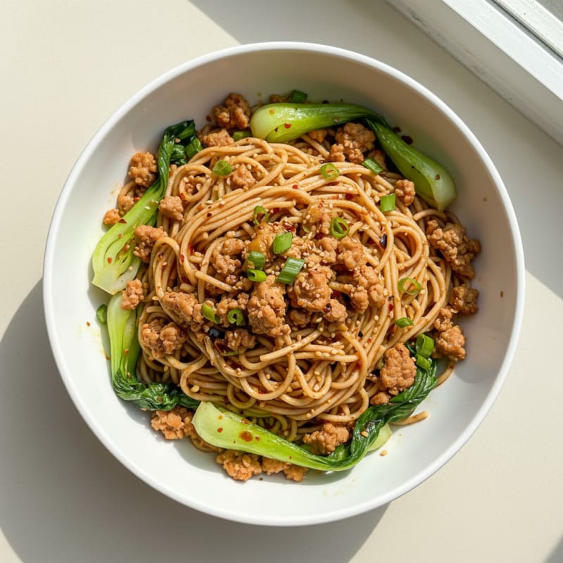 Sichuan Pork Dan Dan Noodles