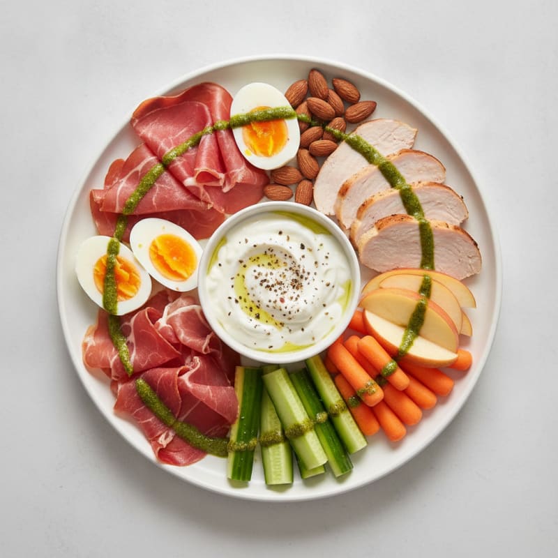 Artisan Charcuterie Board with Cured Meats