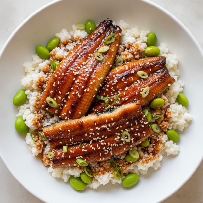 Grilled Eel with Sweet Soy Glaze