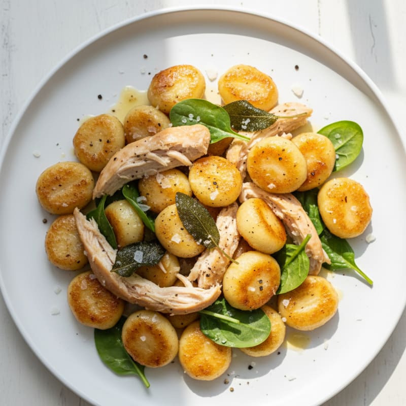 Ricotta Gnocchi with Sage Butter Sauce
