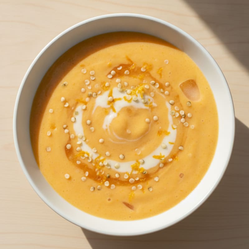 Orange Vanilla Bean Smoothie