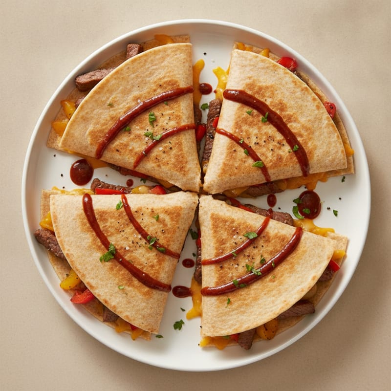 Steak and Cheese Quesadillas