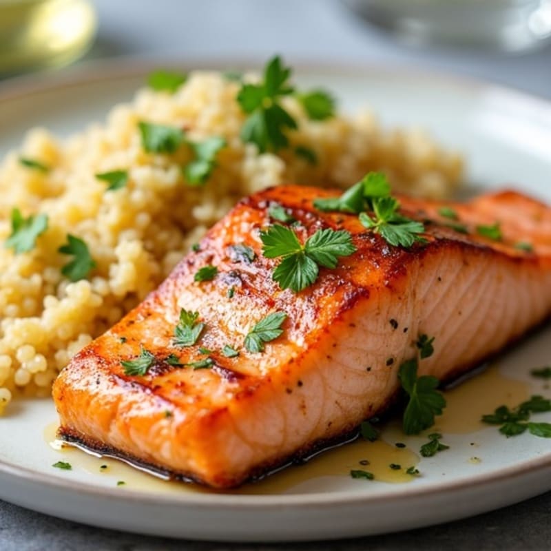 Lemon Herb Grilled Salmon
