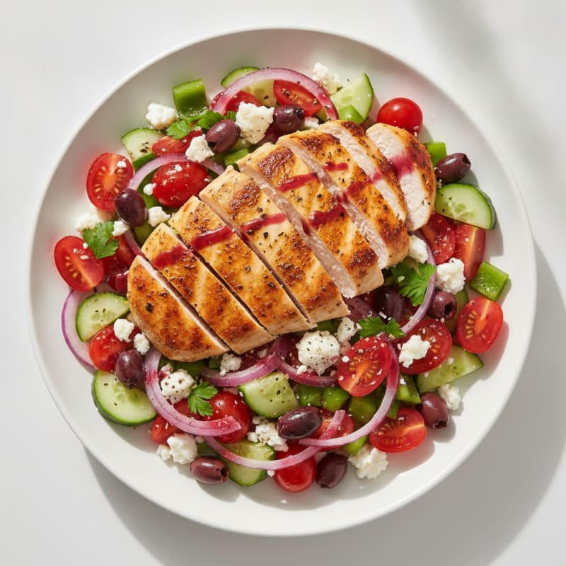 Mediterranean Herb Greek Salad