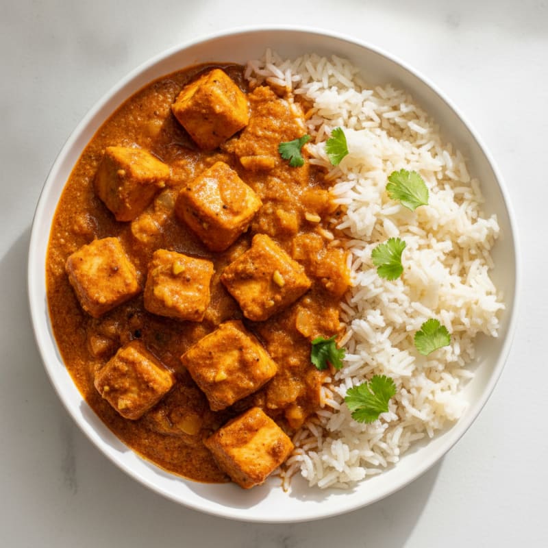 Spiced Butter Chicken with Basmati Rice